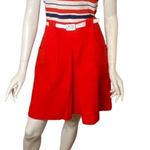 Vintage 60s/70s Golf Skirt by SWEET SWINGER New Old Stock Size M